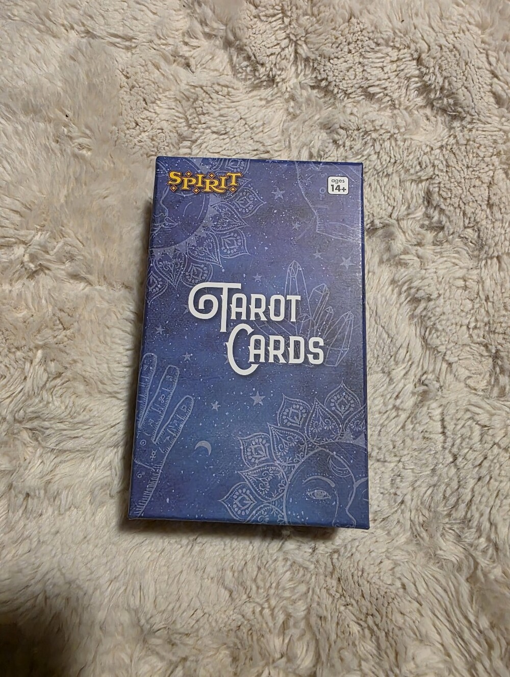Spirit Tarot Cards - Blue Mystical Deck